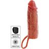 Vibrating Penis Sleeve Get Real Hydrated Skin 16 cm