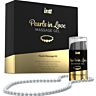 Massage Kit INTT Pearls In Love with Silicone Gel and Necklace