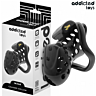 Chastity Cage ADDICTED TOYS LOCKED 10.5 CM with Rings