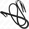 BDSM Whip KINK Long Black Snake 210 cm for Intense Play