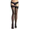 Fishnet Tights Leg Avenue with Lace and Bow Detail