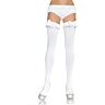 Opaque Tights Leg Avenue with Ruffle and Bow Finish