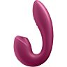 Satisfyer Sunray Stimulator and Vibrator App Red - Sex Shop