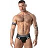 LOCKER GEAR Sport Mesh Jock Brief Black XL