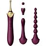 Personal Massager ZALO Bess 2 with Heating and Anal Beads