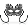 Venetian Masks OHMAMA Antizaz Silver - Exclusive Design