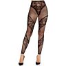 Footless Tights Leg Avenue Lace and Net Illusion