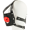 Muzzle OHMAMA FETISH Open Mouth Head Harness for Fetish Play