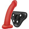 S Pleasures Semirealist Harness and Dildo Pack