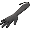 BDSM Paddle Darkness Sensations - Black Fetish Hand Paddle