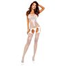 Bodystocking Passion Woman BS121 with Garter Effect