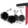 Nipple Clamps Darkness Sensations with Pom Poms