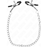 Nipple Clamps KINK Thin Chain 30 cm for Sensual Control