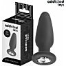 Anal Plug Addicted Toys S Size with Jewel Base