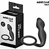 Anal Plug Addicted Toys Model 2 with Testicle Ring
