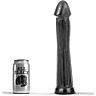 Anal Plug Dildo All Black 31cm with Soft Touch