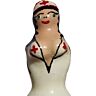 Novelty Condoms CONDOMERIE Nurse Blond Hand-painted Design