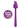 Vibrator HIGH TECH Cute Bunny Flirting Stick Flexible