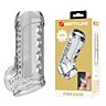 Sleeve For Him Transparent Textured Penis Sheath