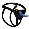 Dildo Harness ROMP Piccolo with Tri-colour Dildo and Suction Base