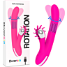 Rabbit Vibrator Diversia Bunny Rotation with Clitoral Stimulation
