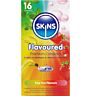 Flavoured Condoms SKINS Multi Flavours Pack of 16