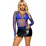 Leg Avenue Fishnet Long-Sleeve Top