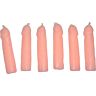 Candles Diablo Picante 6 Penis-Shaped Candles for Parties