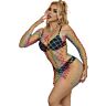 Fishnet Dress Sublime Rainbow Long Sleeve