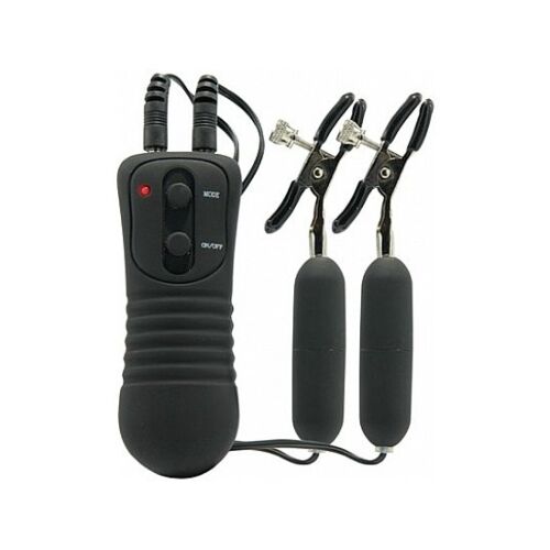 Nipple Clamps Vibrator Fetish Fantasy Series with 10 Patterns