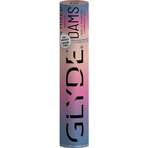 Sheer Dams by Glyde | Pack of 4 Flavours for Oral Safety