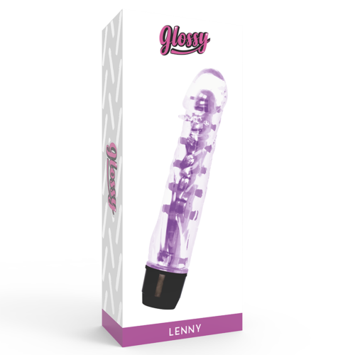 Vibrator Glossy Lenny - Ergonomic Shape for Comfort