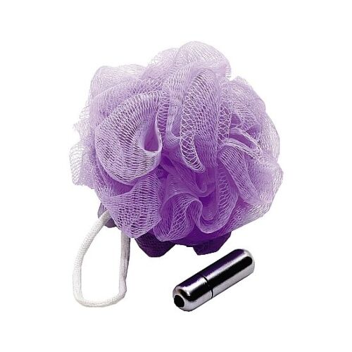 Sex in the shower vibrating mesh sponge