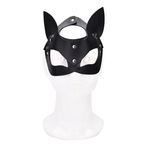 Bondage Bound to Play Kitty Cat Face Mask Adjustable Fit