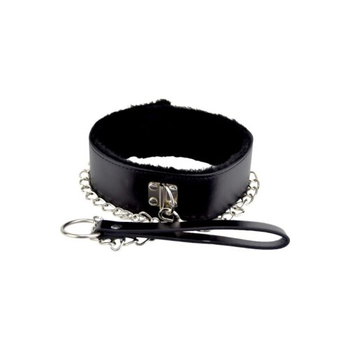Restraint Bound to Please Furry Collar with Leash