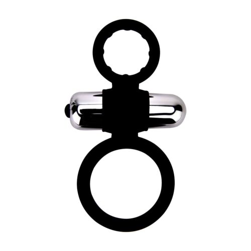 Cock and Ball Ring Loving Joy Silicone with Clitoral Stimulator