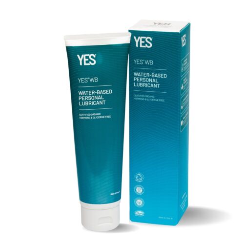 Lubricant YES Organic Water Based 150ml for Enhanced Pleasure