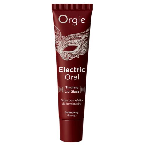 Stimulating Lip Gloss ORGIE Electric Oral Strawberry