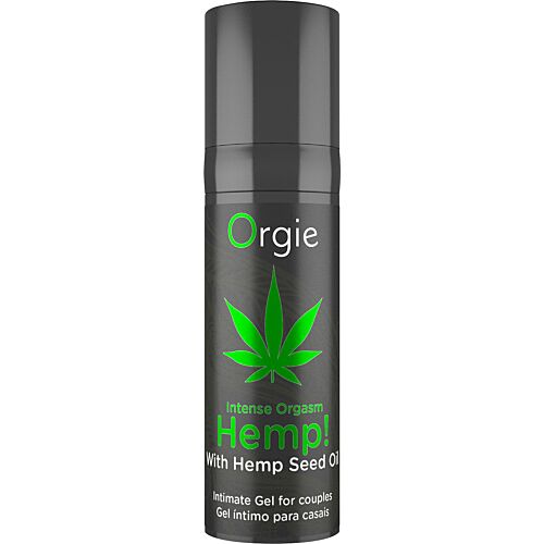 Intimate Gel Orgie Hemp Intense Orgasm - Warming Sensation