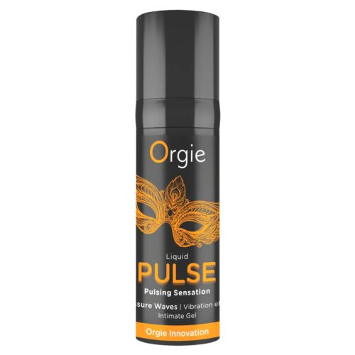 Flavoured Gel Orgie Liquid Pulse 15ml with Unique Sensations