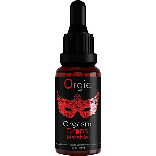 Intimate Gel Orgie Orgasm Drops Kissable 30 ml for Clitoral Stimulation