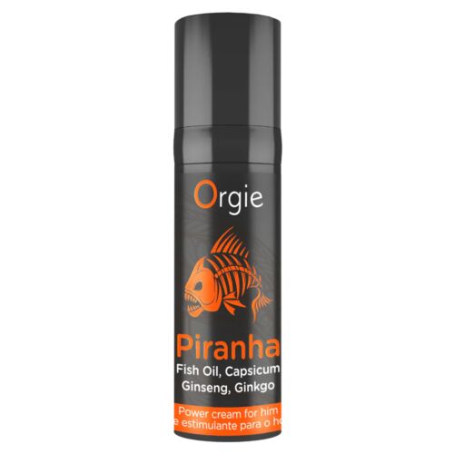 Piranha Power Cream Orgie | Quick-acting Heat and Tingle