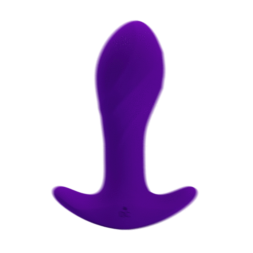 Pretty love anal plug massager purple