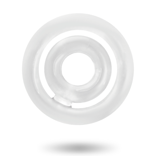 Addicted toys potenz- c-ring penis clear