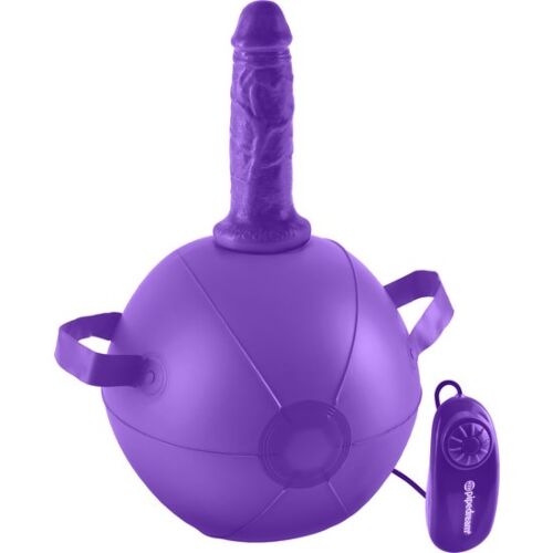 Dillio vibrating mini sex ball purple