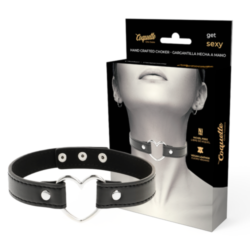 Bondage Accessory Coquette Chic Desire Vegan Leather Collar