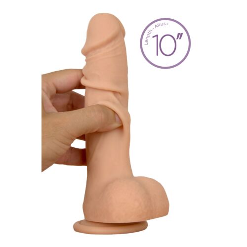 Dildo S Pleasures Realistic Ricardo 10" with Suction Base