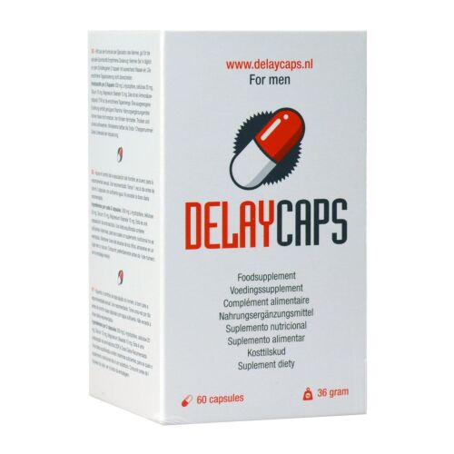 Delaycaps Performance Enhancement Pills 60 Pack for Control