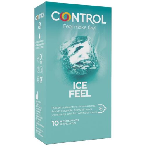 Control Ice Feel Condoms - Refreshing Mint Chill