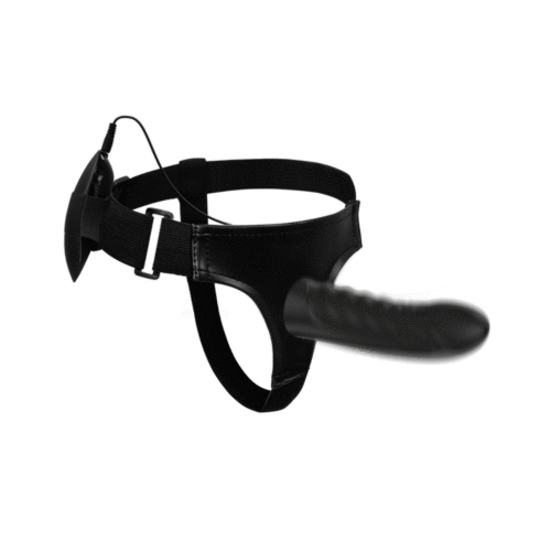 Pretty love marvin vibrating strap on and hollow dildo